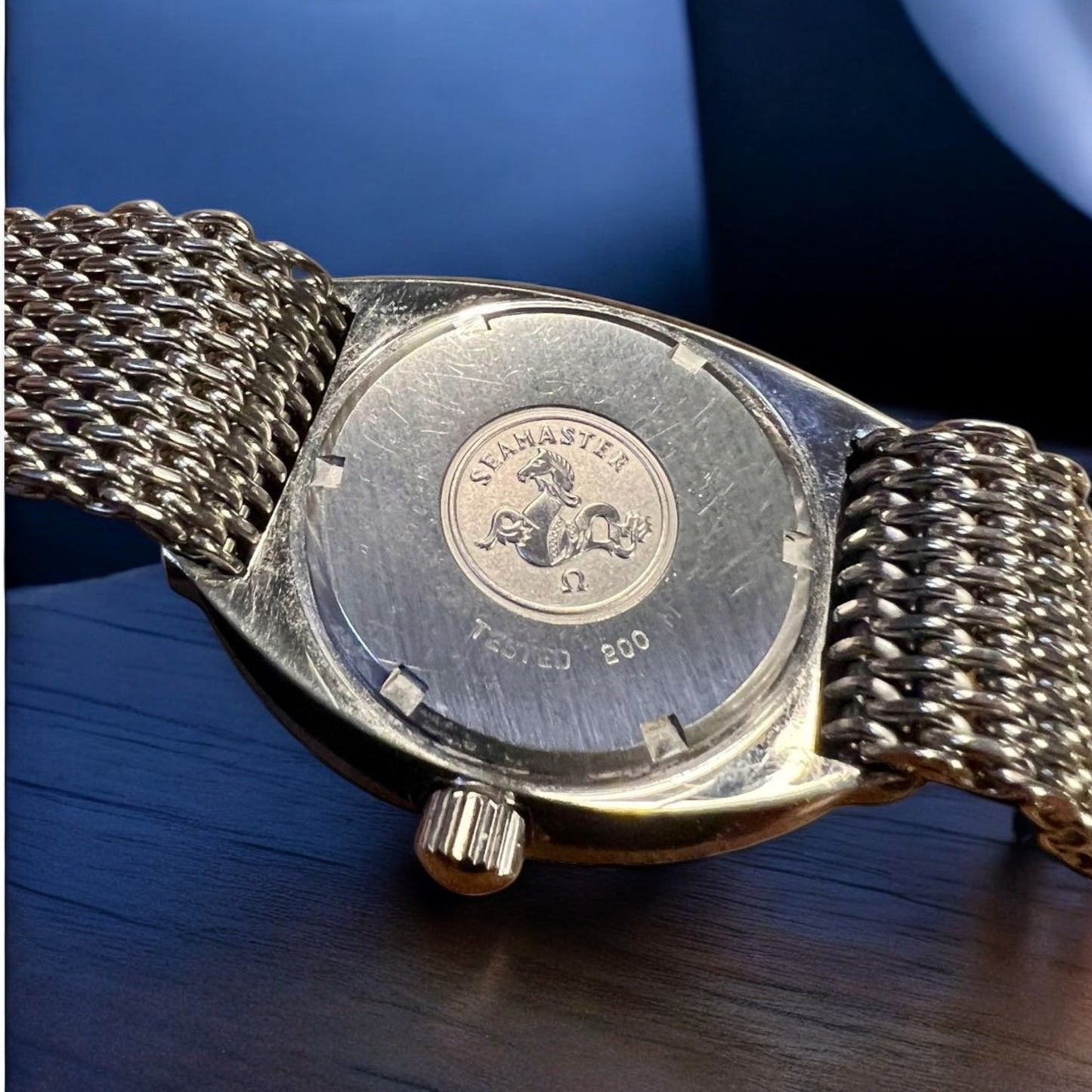 Omega Seamaster 'Shom' 200 Ref.166.091 Patina vintage dial