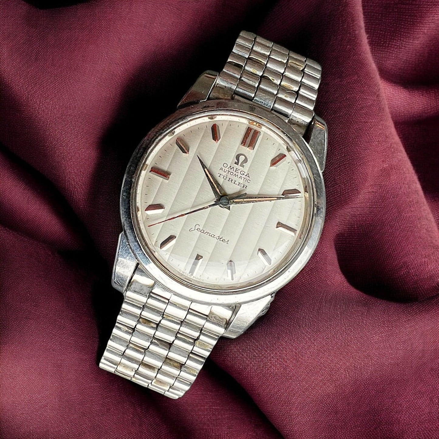 Omega Seamaster Vintage Türler Toxedo Dial Extremly Rare