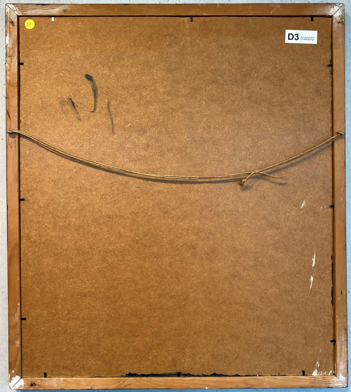 Oskar Althaus, oil painting 'The Circus Clown'