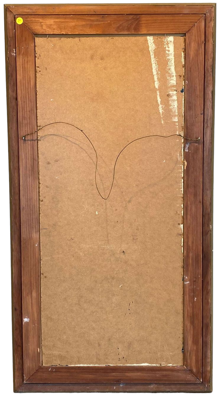 Oskar Althaus, oil painting "City Street