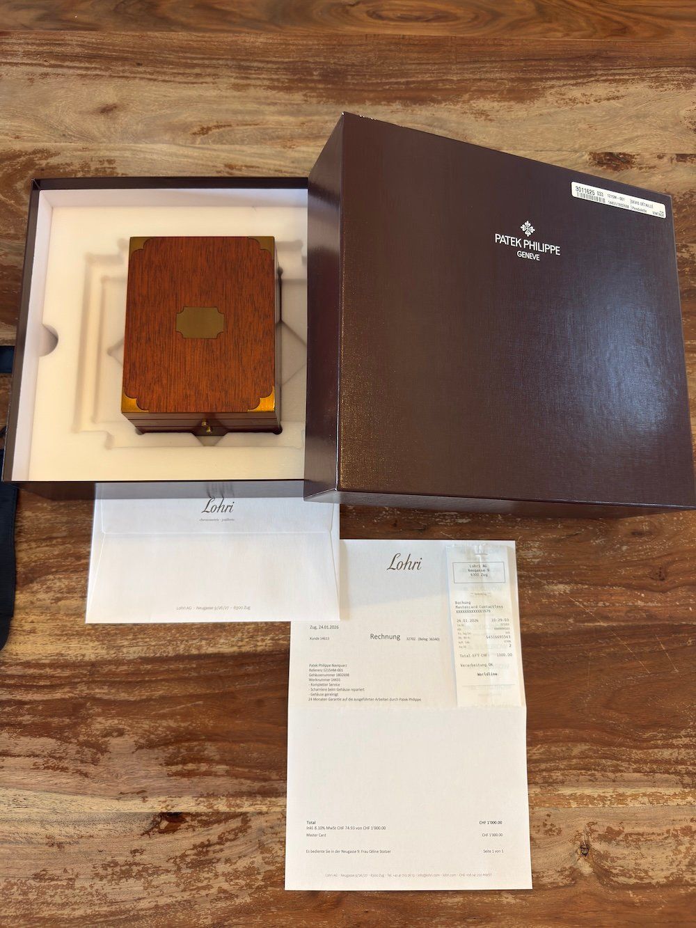 Collection of 3 Patek Philippe Naviquartz Table clocks