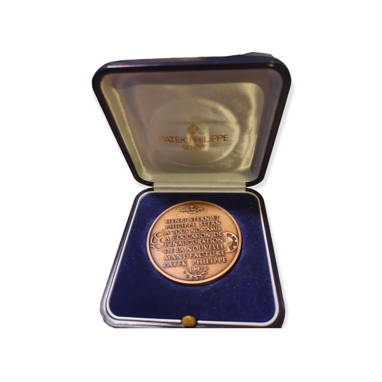 Patek Philippe Bronze Medals/Médaille 1997 Inauguration of Patek Philippe Manufacture