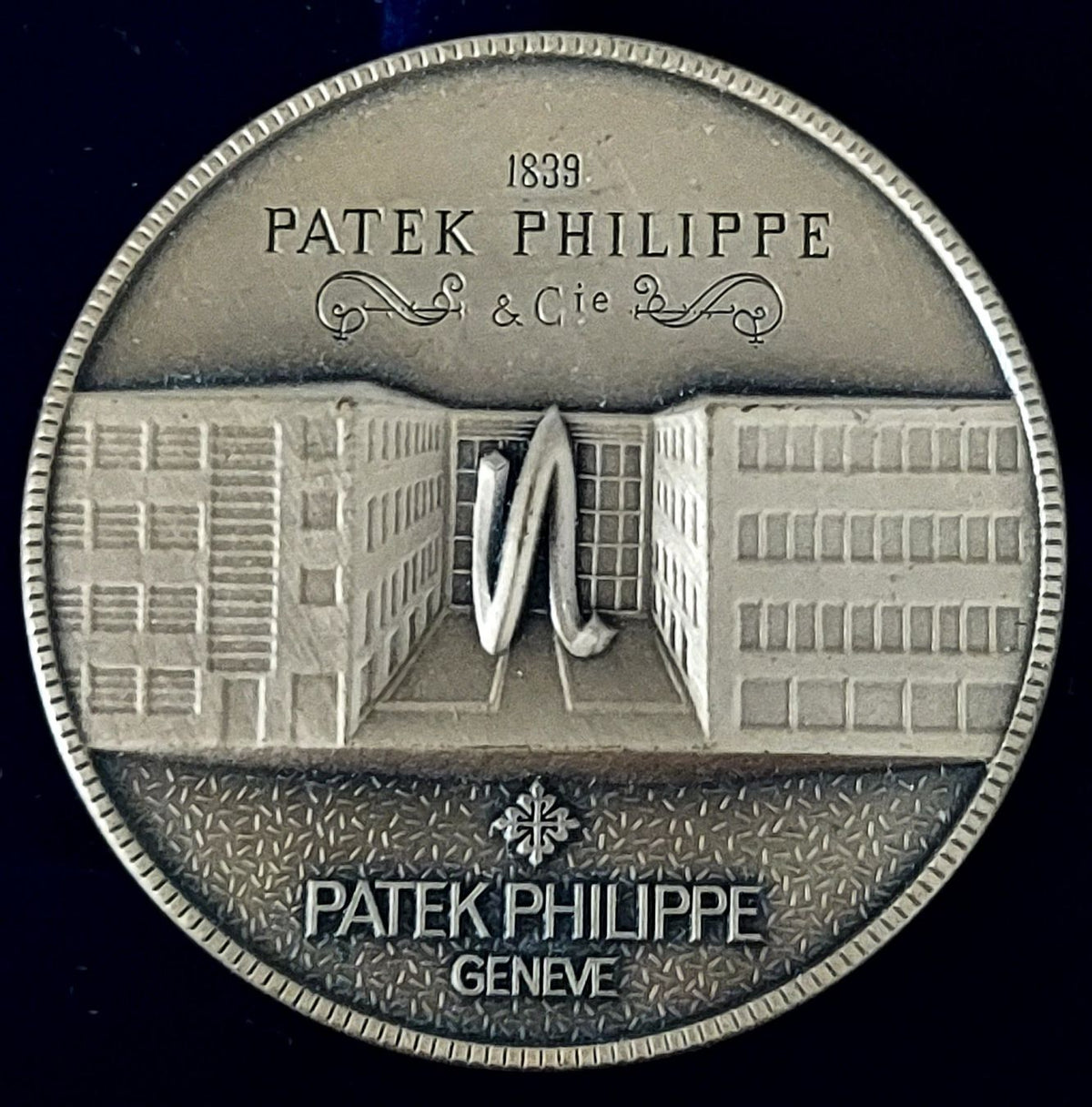 Patek Philippe Silver Medal/Médaille 1997 Inauguration of Patek Philippe Manufacture