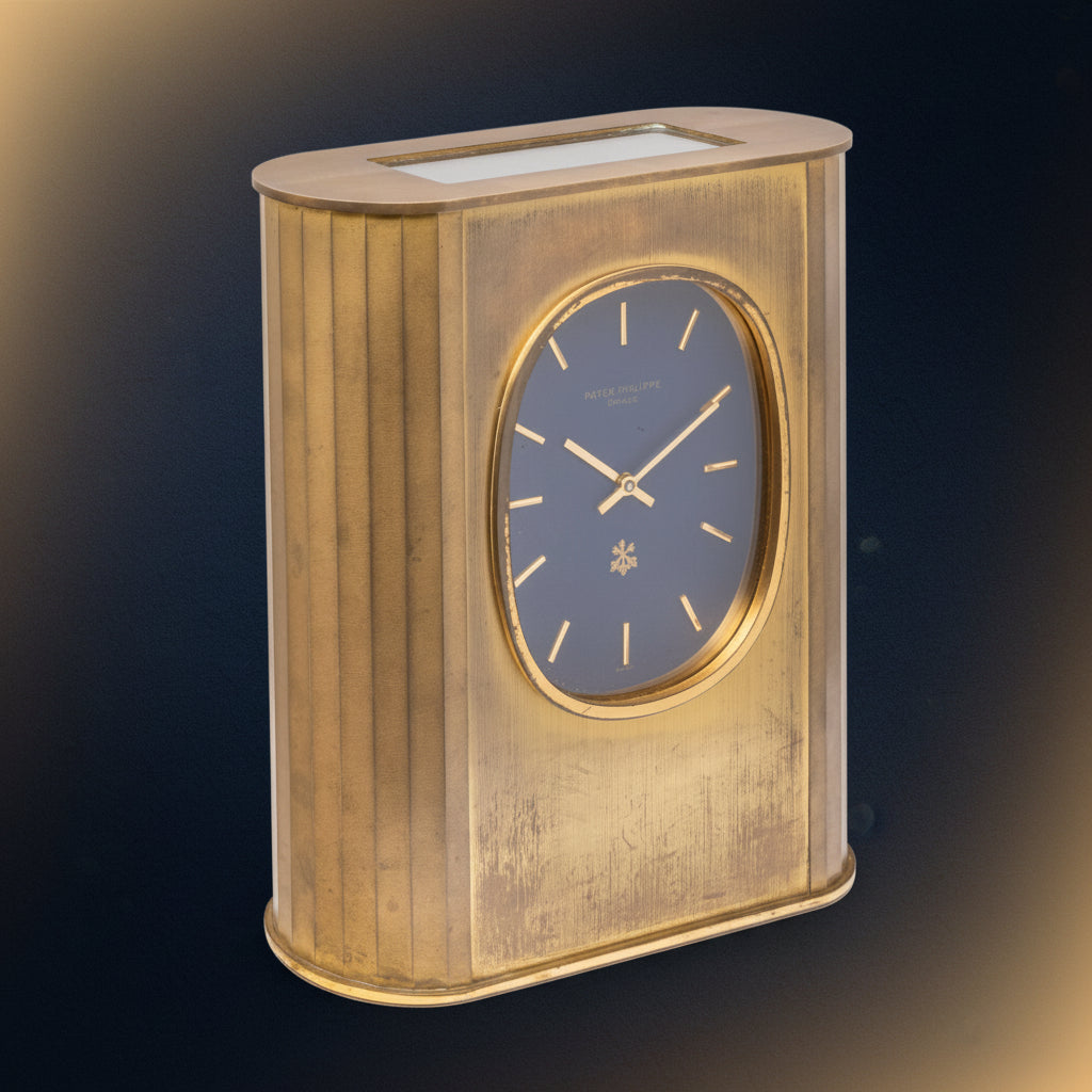 PATEK PHILIPPE Elipse Desk Clock Rare 1980'