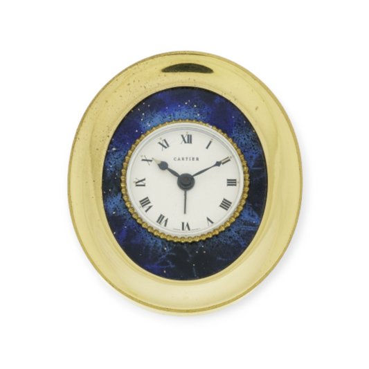 Cartier Alarm Table Clock/ Pendulette 1960'