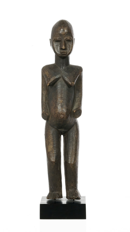 Important African Art, standing Lobi statuette h 67