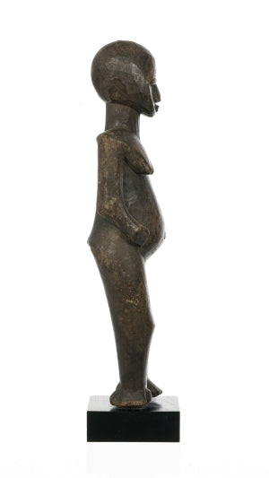 Important African Art, standing Lobi statuette h 67