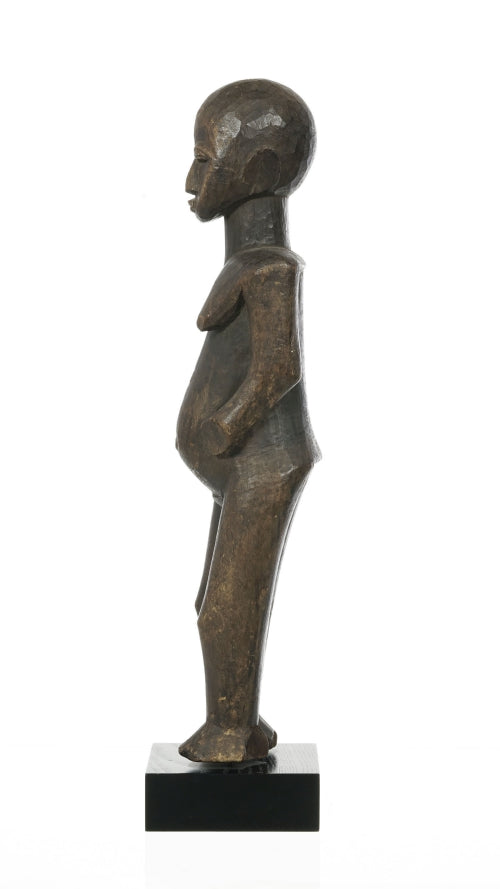 Important African Art, standing Lobi statuette h 67