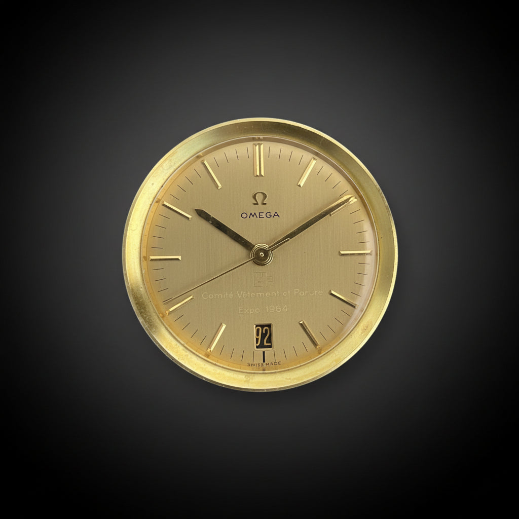 Omega Vintage Table Clock "Roket Line" 1964 Ref. 5556 Rare