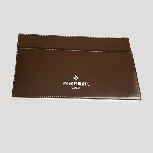 Patek Philippe Port document / Warranty folder in Leather