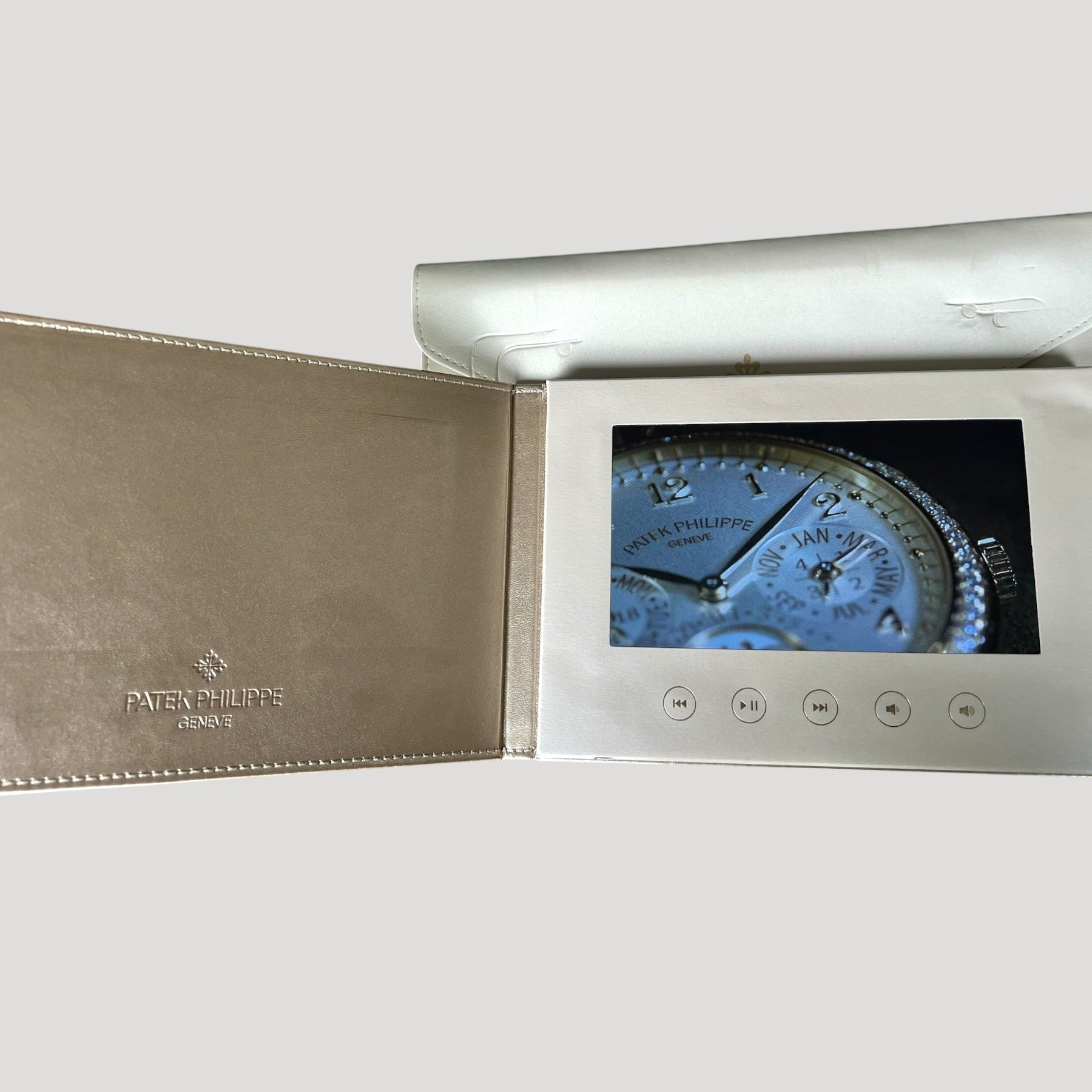 Patek Philippe Rare Vintage Video Electronic Book Display rare Collector’