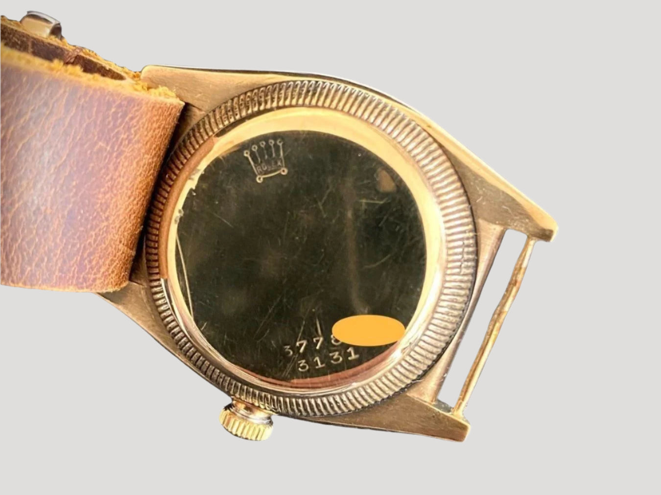 Rolex Oyster Chronometer Bubble Back 18K Rose Gold 1937'