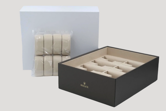 Rolex New 8 Watches Storage Box Presentation Tray Display/