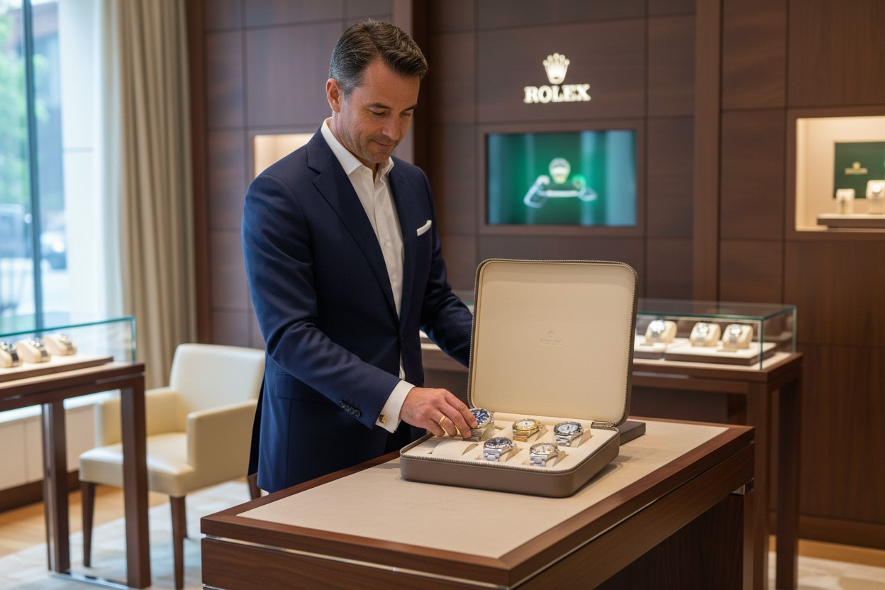 Rolex New 6 Watches Box/ Uhrenbox / Boîte / Scatola New Model Rare