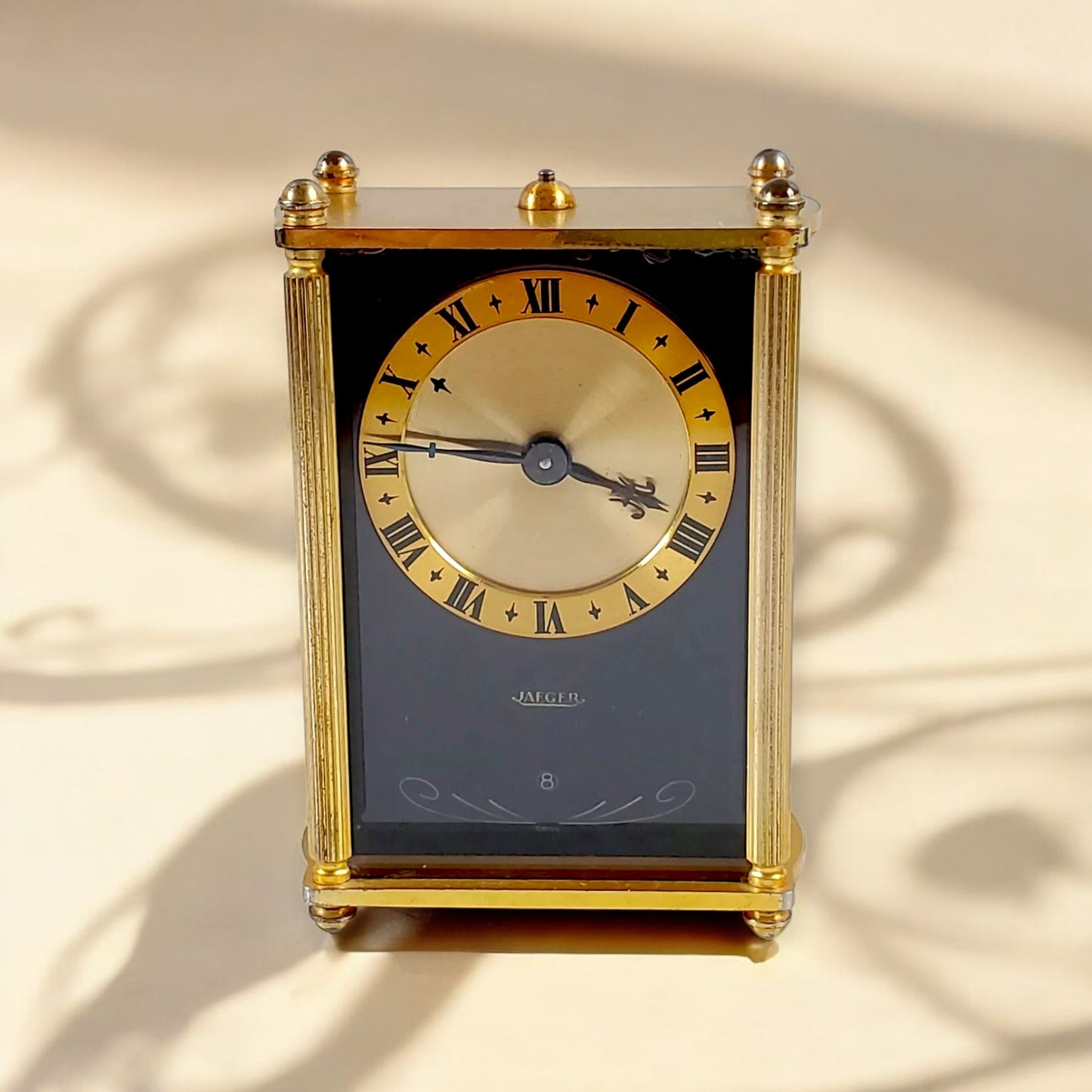 Jaeger-LeCoultre Music Alarm Table Clock Horloge Pendule 1960'