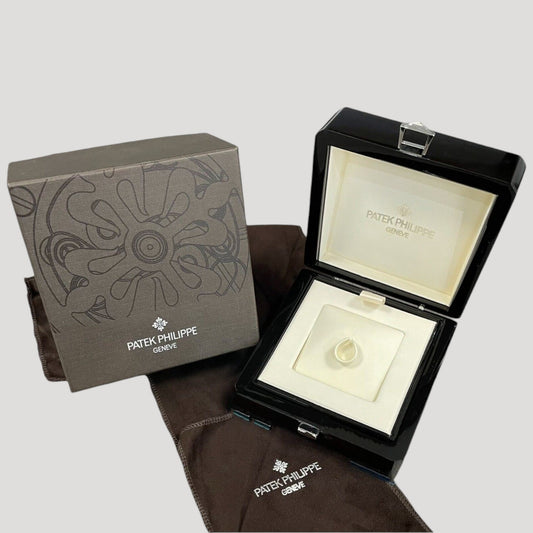 Patek Philippe New Rare Wooden Box/ Boîte/Schachtel / Scatola for Patek Ring