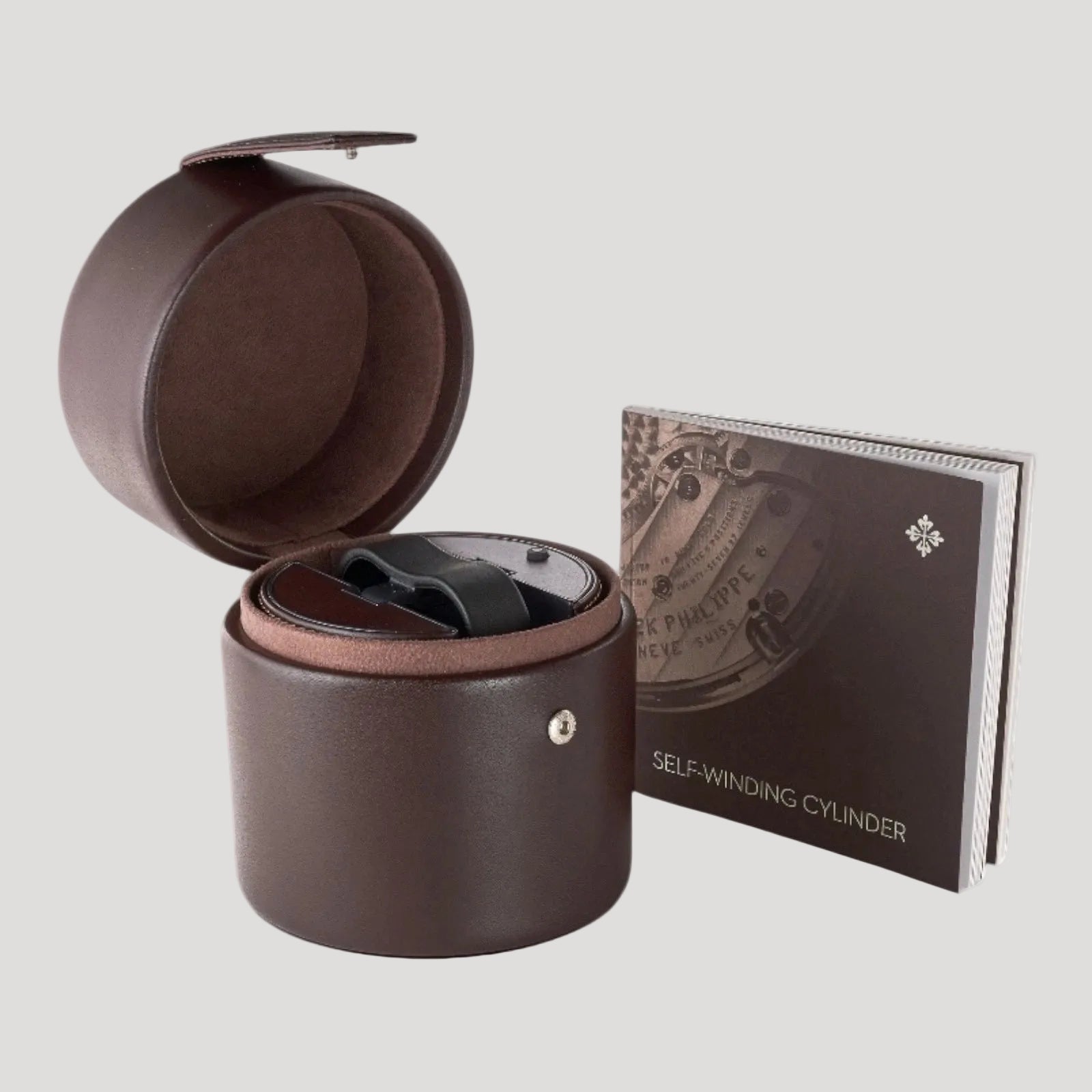 Patek Philippe New Rare Remontoir / Watch Winder in leather for Patek Masterpiece collector