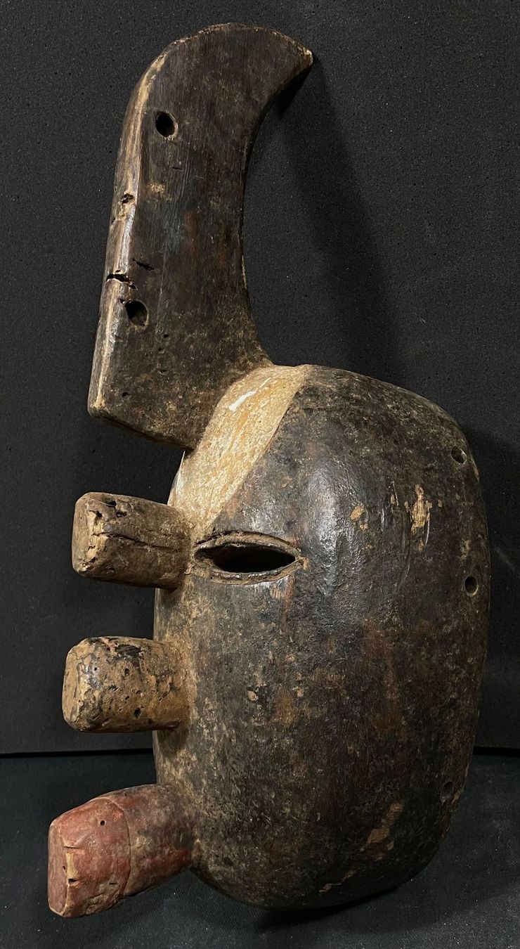 Ancient Igbo Afikpo Face Mask Nigeria