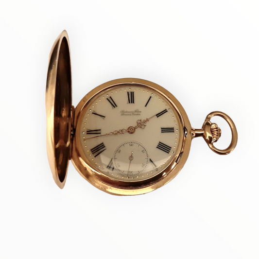 Audemars Freres Genève & Brassus Vintage Rose Gold Pocket Watch Rare Collector' ca 1900