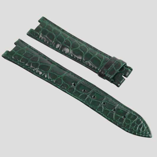 Bovet New Green Croco Leather Bracelet/Band/Strap