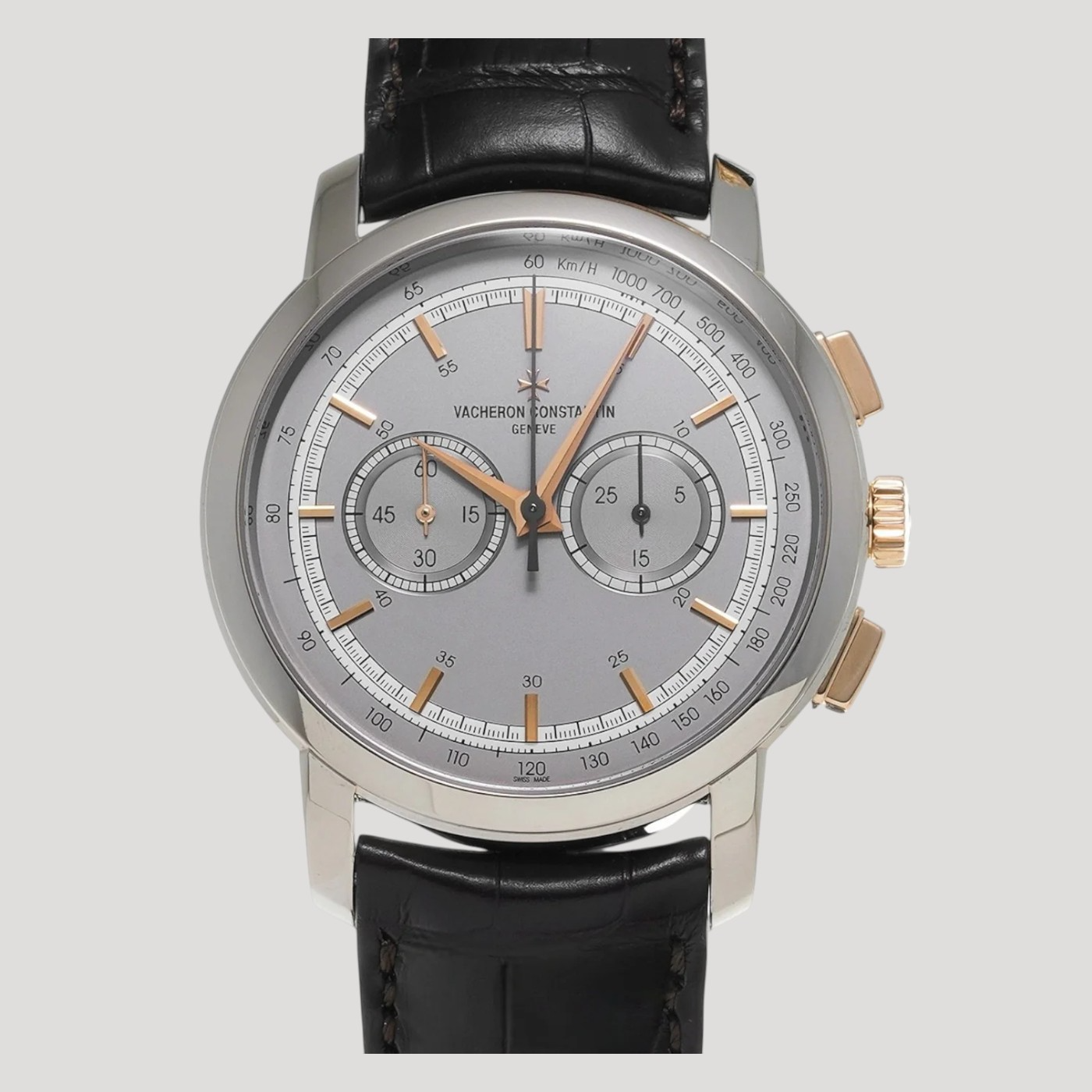 Vacheron Constantin Traditionnelle Chronograph 47192/000B-9828 New Full Set