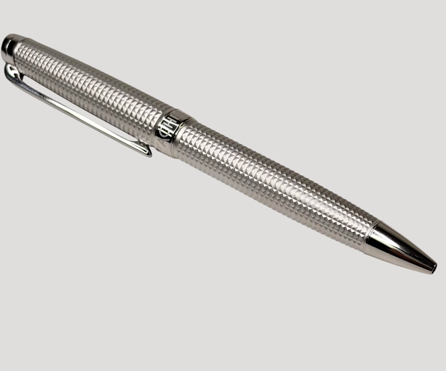 Patek Philippe New Silver Color Guilloché Ballpoint Stylo / Pen by Caran d'Ache
