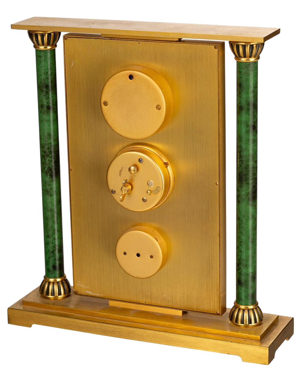 Jaeger-LeCoultre 8 Days Barometer and Thermometer.Desk Clock ca 1970''Rare