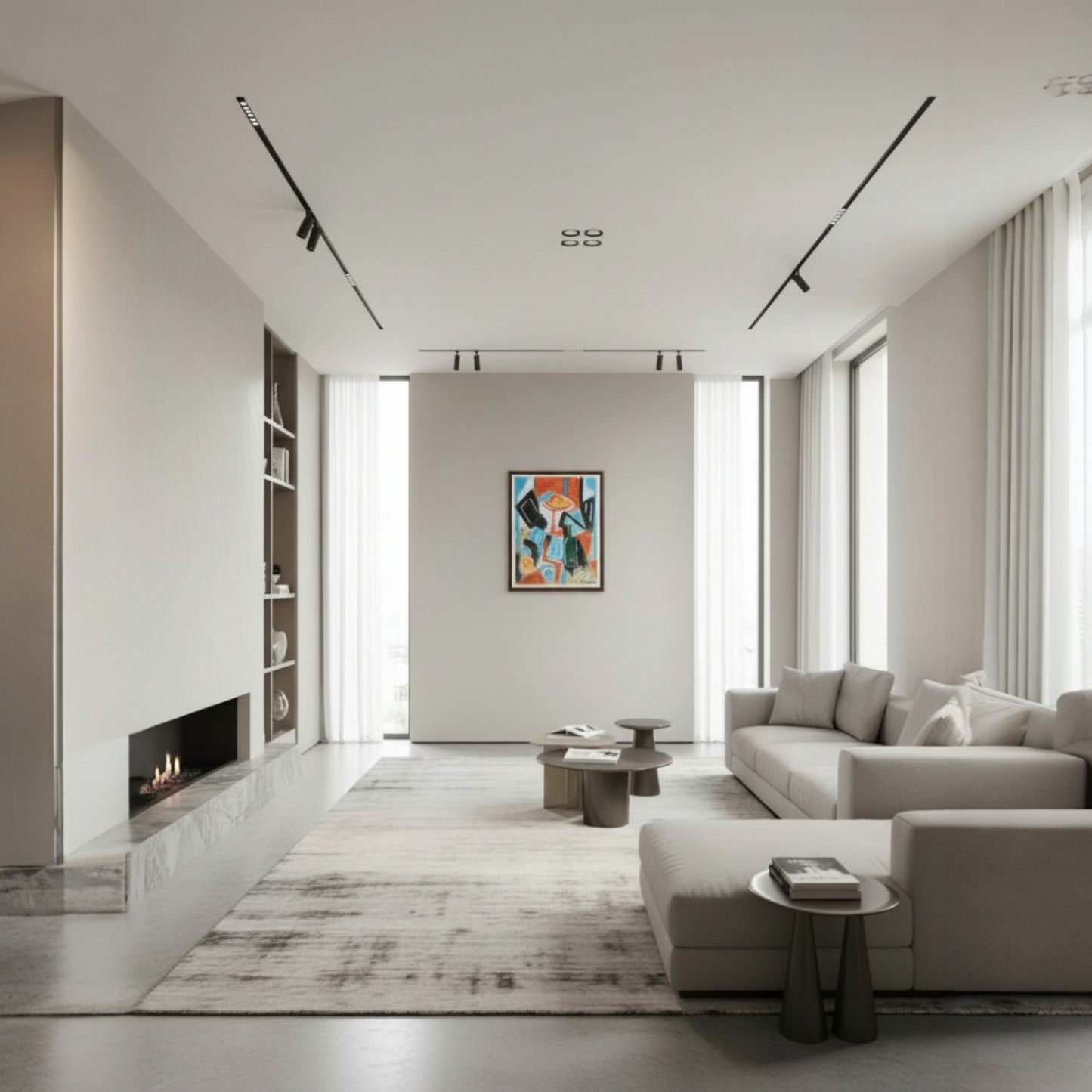 Roland CHANCO (1914-2017), Cubist Pastel and gouache drawing, signed, titled and dated