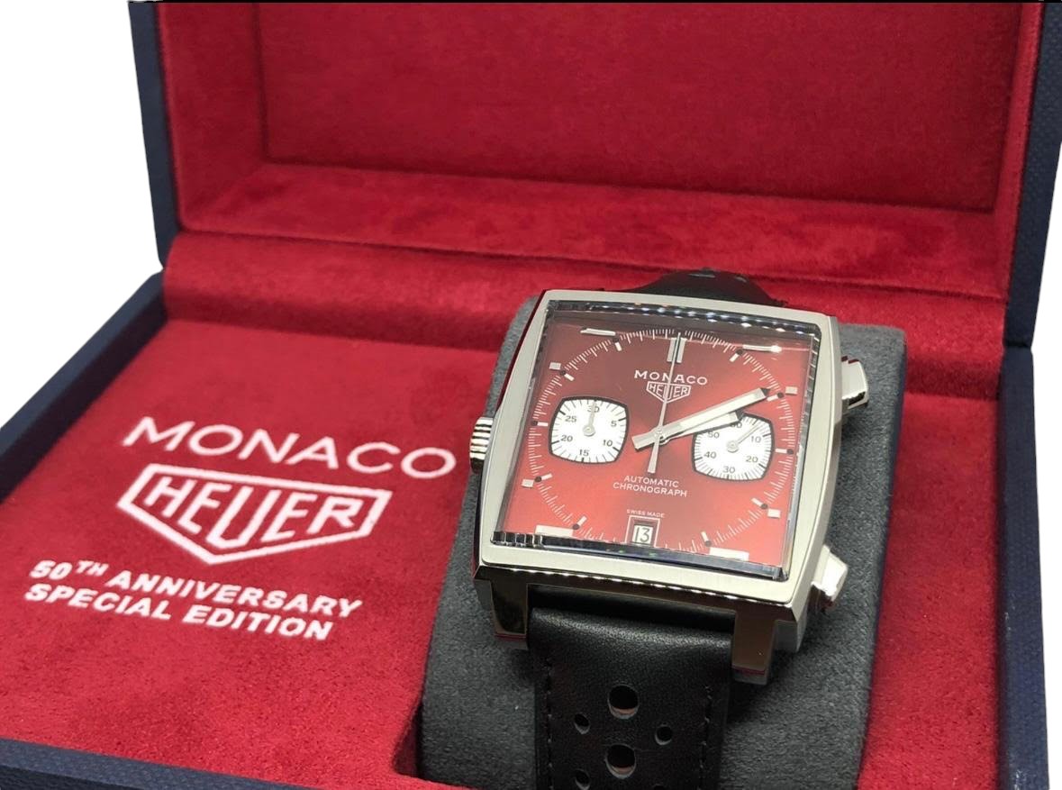 Tag Heuer Monaco Limited Edition, New Full Set Ref. CAW211W.FC6467