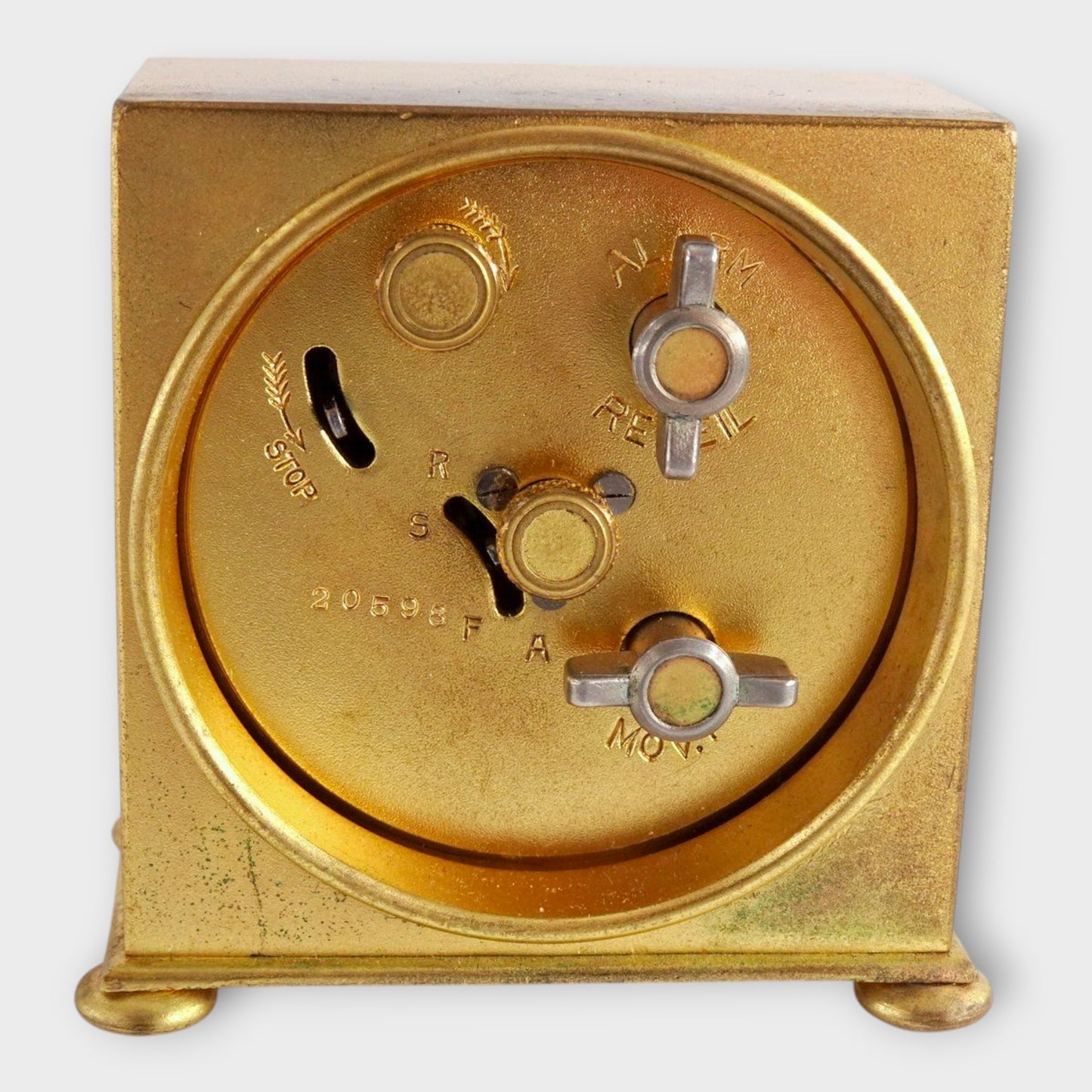 Zenith Rare Art Deco Alarm Desk Clock ca 1920'