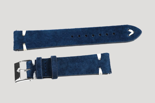 Nato Vintage Navy Suede (16mm) NEW Band / Bracelet / Strap