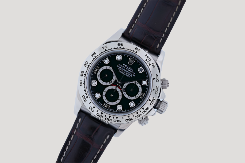 Rolex Daytona 16519 18K White Gold Zenith El Primero