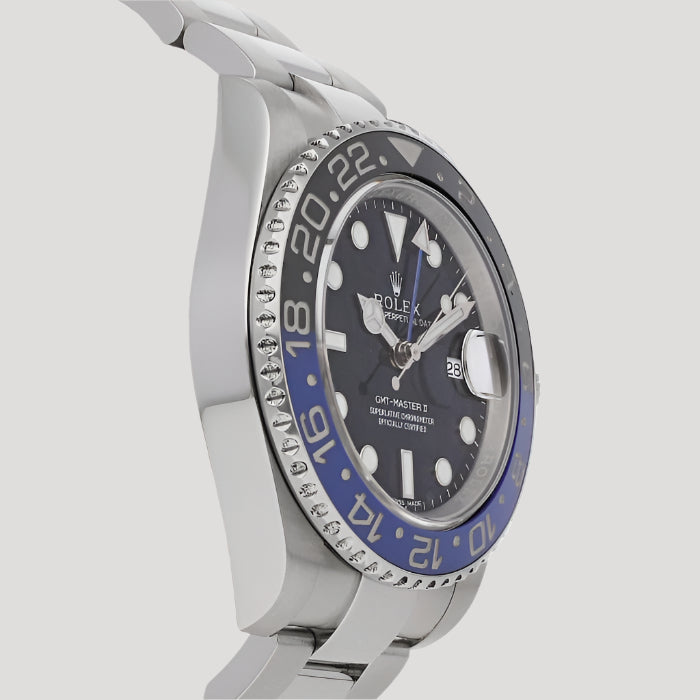 Rolex GMT 'Batman' Reference 116710BLNR Full Set