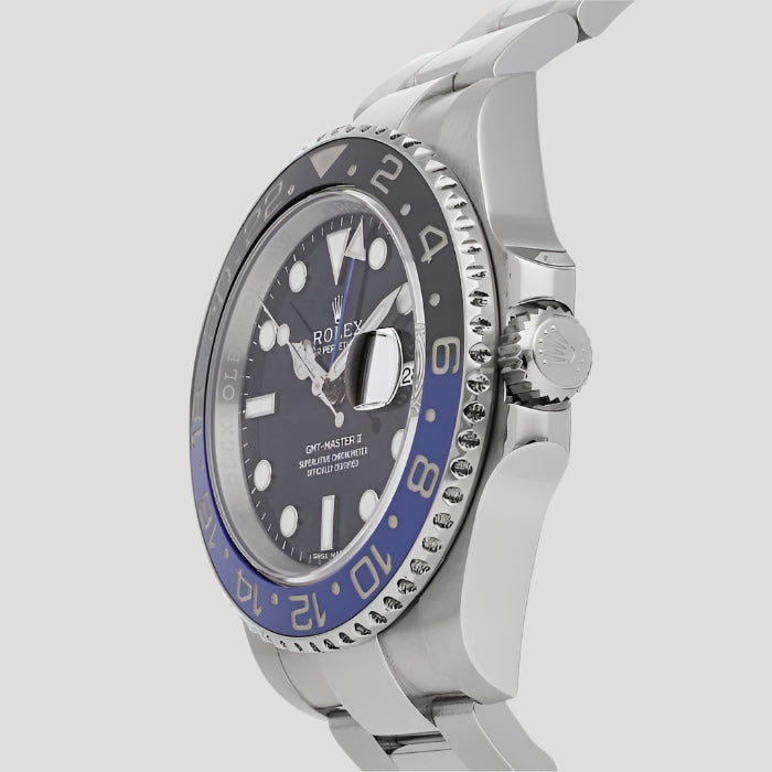 Rolex GMT 'Batman' Reference 116710BLNR Full Set