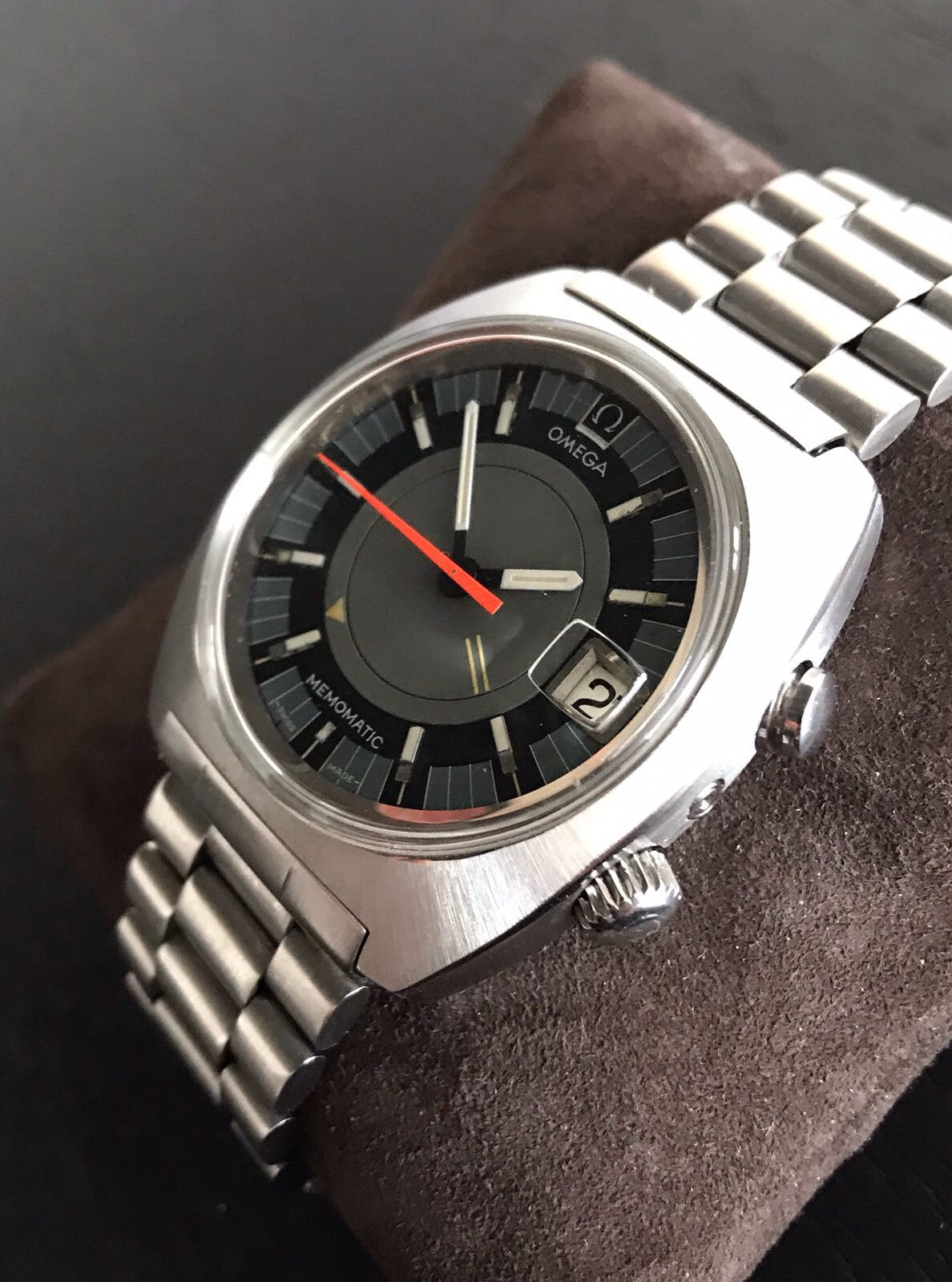 OMEGA Memomatic Alarm Watch Ref. 166.072