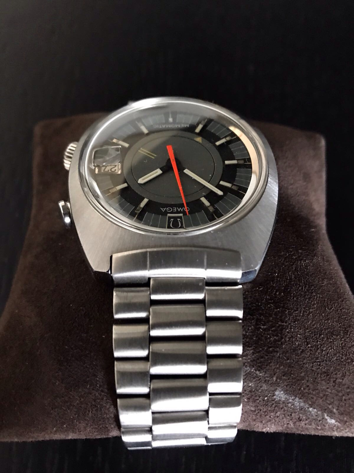 OMEGA Memomatic Alarm Watch Ref. 166.072